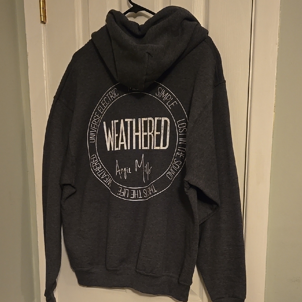 Gray Weathered Hoodie
